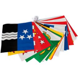 Sombo Chaîne de drapeaux tous les cantons