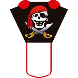 HQ Invento Pocket Sled Jolly Roger single line kite