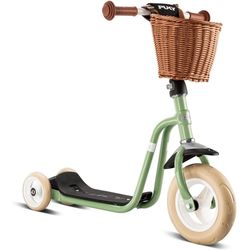 PUKY Scooter R1 Classic with EVA tires retro green