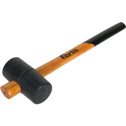 Fortis Rubber component hammer 40 mm size 0 black