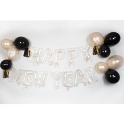 Amscan Balloon set DIY Happy New Year 30pcs.