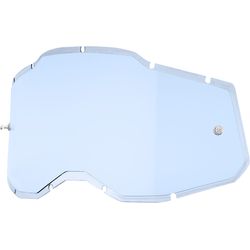 100percent RC2/AC2/ST2 Plus Replacement - Injected Blue Lens