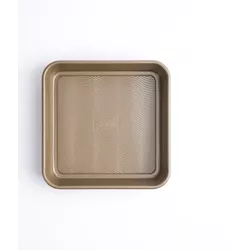 Cuisipro Stampo, quadrato 24x24x5cm acciaio inossidabile