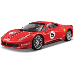 Bburago Ferrari R&P 458 Challenge Racing Rot