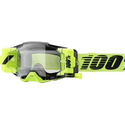 100percent Armega FORECAST Goggle Giallo Neon - Lente Trasparente