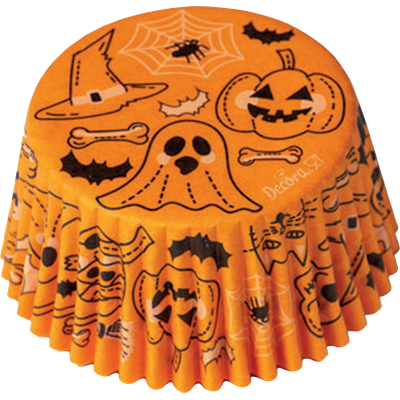Decora Pumpkin &amp; ghost paper baking cups 36 pieces ø 5x3.2 cm Bild 2