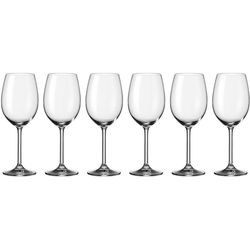 Leonardo Red wine glass Daily 460 ml, set of 6, transparent