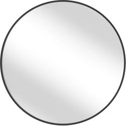 Songmics Mirror Ø 61 cm, Black