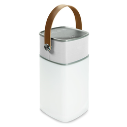 Easy Life Bluetooth speaker with LED light. 10.3x9.5x19 cm silver