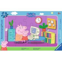 Ravensburger Peppa Pig on the computer (15 parts)