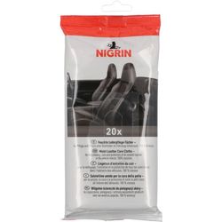 Nigrin Leather Care Wipes 20 Pieces