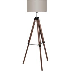 Eglo leuchten Lampada da terra LANTADA noce escl. E27 1x60W