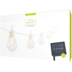 STT Fiaccole solari Nostalgic, 10 LED, 2,7 m, bianco