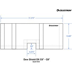 Celestron Cappello di rugiada DX C6-C8