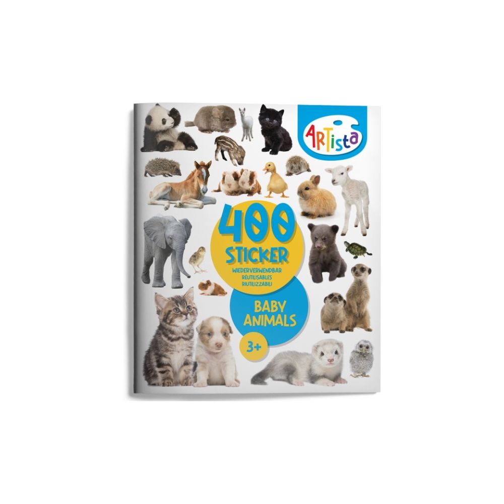 Artista Libro di adesivi Animali bambini - acquista su