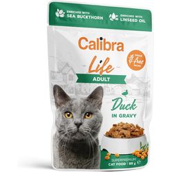 Calibra Wet food Life Adult duck in sauce 28x 85 g