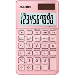 Casio Calculator BIC SL-1000SC-PK 10-digit pink