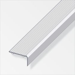 Alfer Stair profile aluminum 1 m silver, self-adhesive a=41 mm, b=23 mm