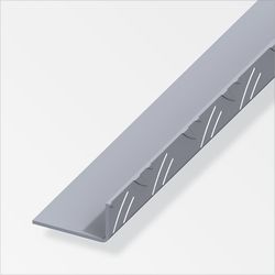 Alfer Checker plate angle 2.5m blank, unequal-legged a=43.5 mm, b=23.5 mm