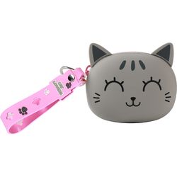 I-total Silicone Clutch XL2484C Grey Cat