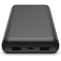 Belkin Boost Charge Powerbank 20000mAh 15W incl. USB-A/USB-C Cable 15cm - black