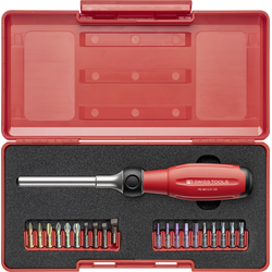 PB Swiss Tools Bitset PB 38510 SwissGrip Evo with Ratchet 100 mm
