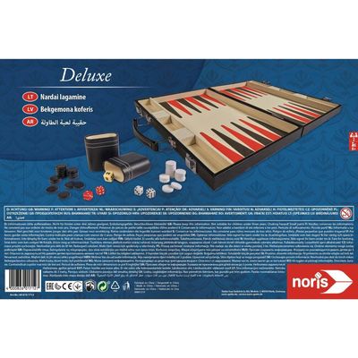 Noris Deluxe backgammon case Bild 3
