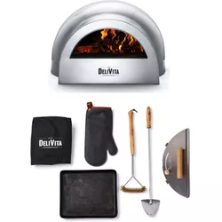 Delivita Set Wood Fired Cooking Collection gris