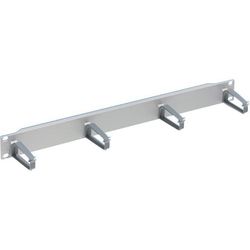R&M Cable management panel 19 1U plastic