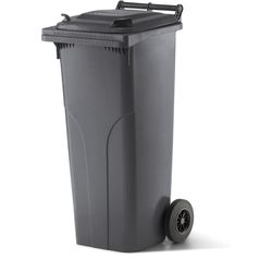 Verwo Plastic container with lid 140 l, Anthracite