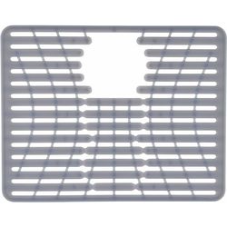 Oxo Silicone sink mat, gray, large