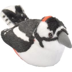 Wild Republic Great spotted woodpecker with bird calls (13cm)