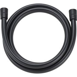 diaqua Plastic shower slider Classic black matt/K X DK