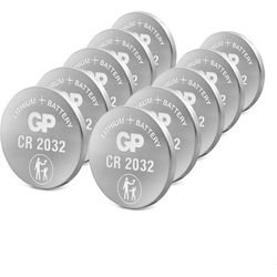 GP Batteries Batteria a bottone al litio CR2032 10x 3V
