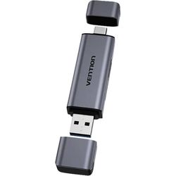 Diverse Marchi Vention lettore di schede USB 3.0 A+C 2-in-1