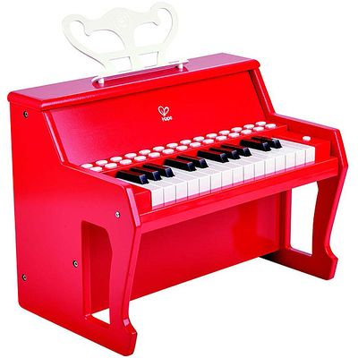 Hape Clavier de piano lumineux rouge