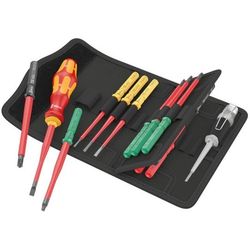 Wera 16-piece VDE interchangeable blade screwdriver set