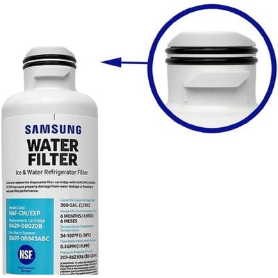 Samsung Centre d'alimentation de filtre à eau interne, RS54, RH9000 et T9000 DA29-00020B (HAF-CIN/EXP) Bild 4