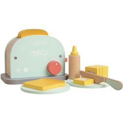 OWL & FOX Wood Toaster Set FSC