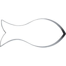Tagliabiscotti pesce 9 cm