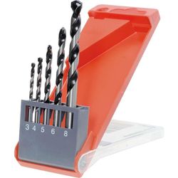 kwb Set di punte per pietra e cemento 3-8 mm 5 pezzi