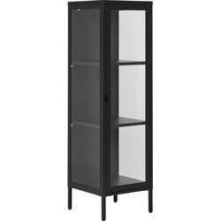 House Nordic Display cabinet Brisbane 140 x 40 cm, Black