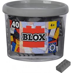 BLOX Building blocks 40 gray 8 bricks