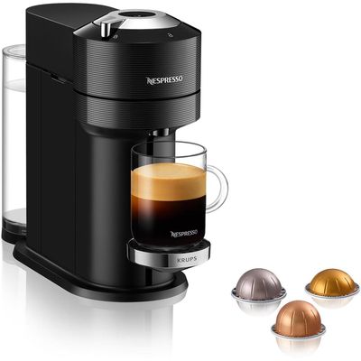 Krups Nespresso Vertuo Next Black - Macchina da caffè di alta qualità