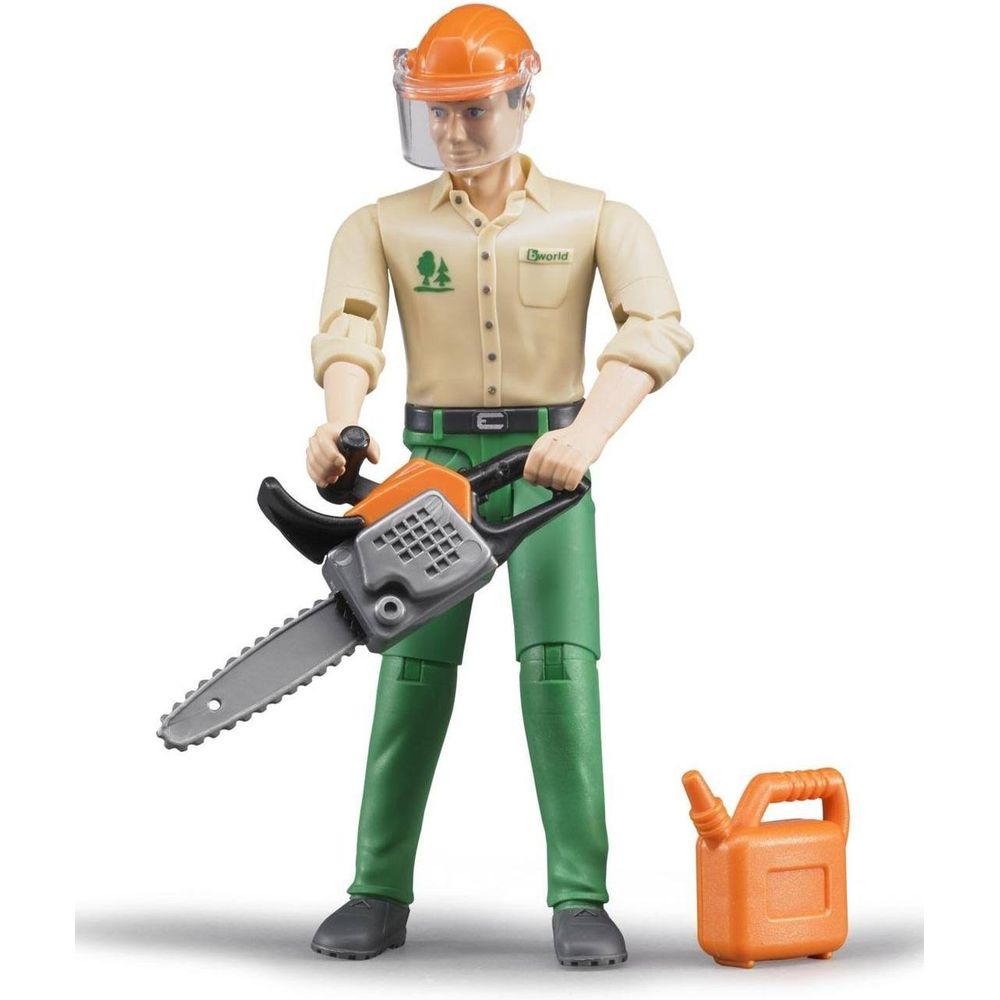 Bruder BR forestry workers with accessories bWorld Bild 1