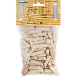 Ferrowood Wooden dowel 10x40mm 100pcs book e SB
