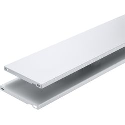 ELEMENT-SYSTEM Steel shelf 4811 gray 20cm 2 pcs.