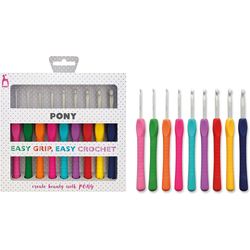 Pony Crochet Hook 9 Pieces