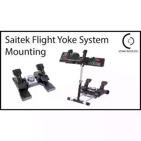 Wheel Stand Pro Saitek Pro Flight Yoke System Lenkrad Halterung Schwarz -  Drohnen kaufen